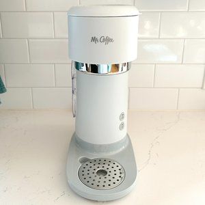 Used 2 times - Mr. Coffee Iced Hot Single-Serve Coffee Maker Light Gray